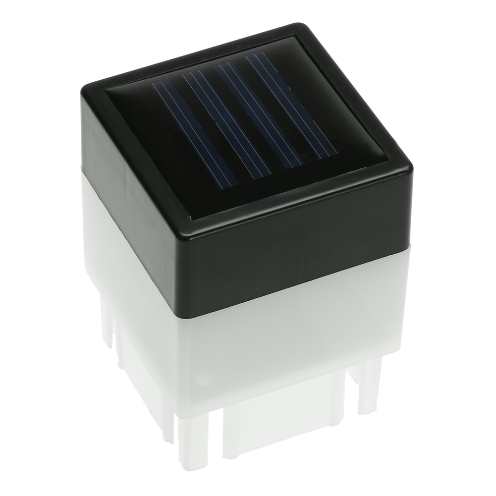 Outdoor Power Post - LED Solar Powered coluna cabeça lâmpada,
