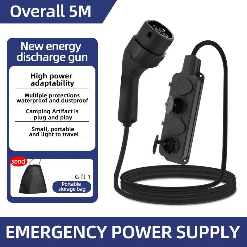 Outdoor Power Wire - Carregador ev portátil para carro elétrico,