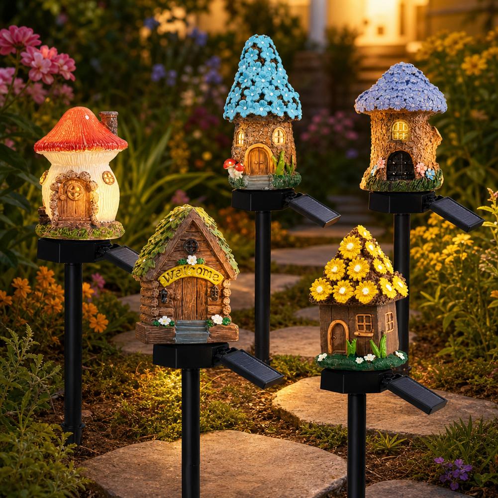 Outdoor Power House - Luz Solar LED para Jardim, Mini