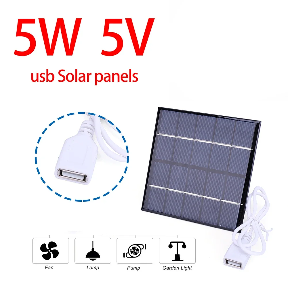 Outdoor Power Board - 5w 5v painel solar carregador de