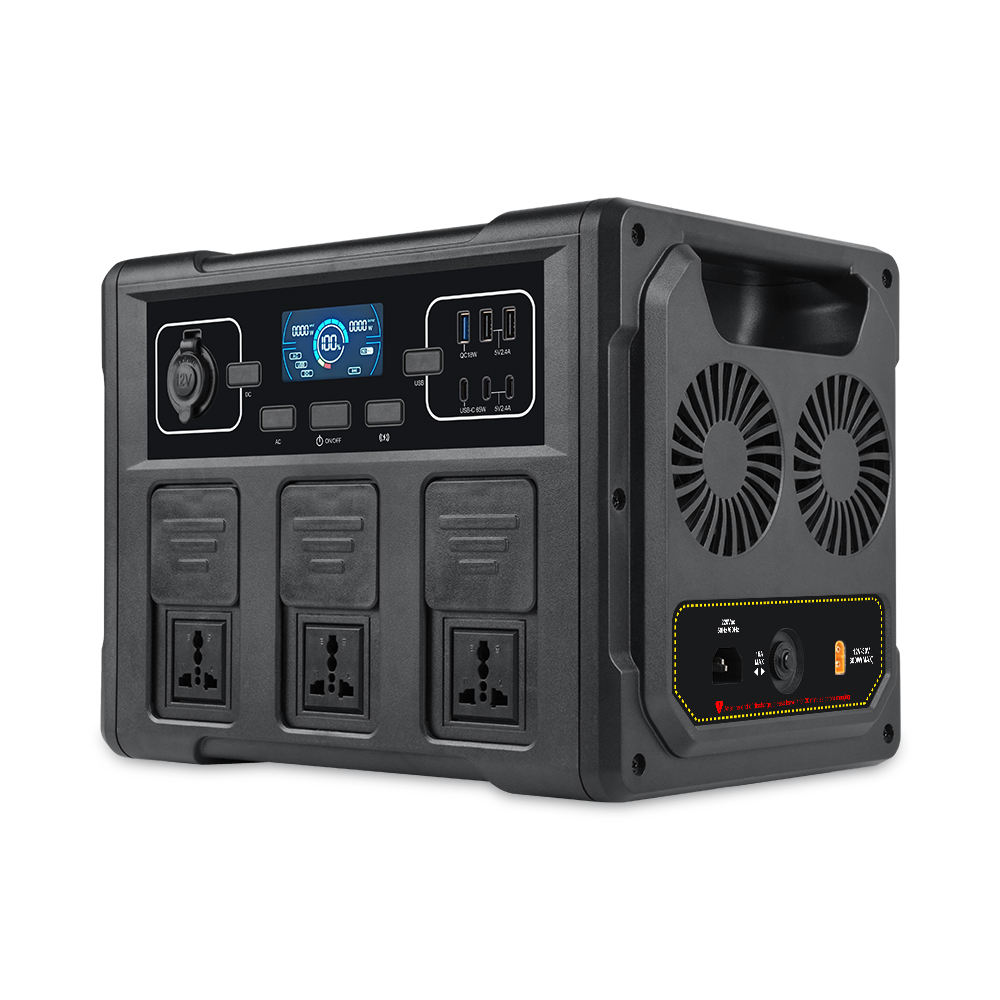 Power Outdoor - Gerador Solar Portátil de 1200W, Estação