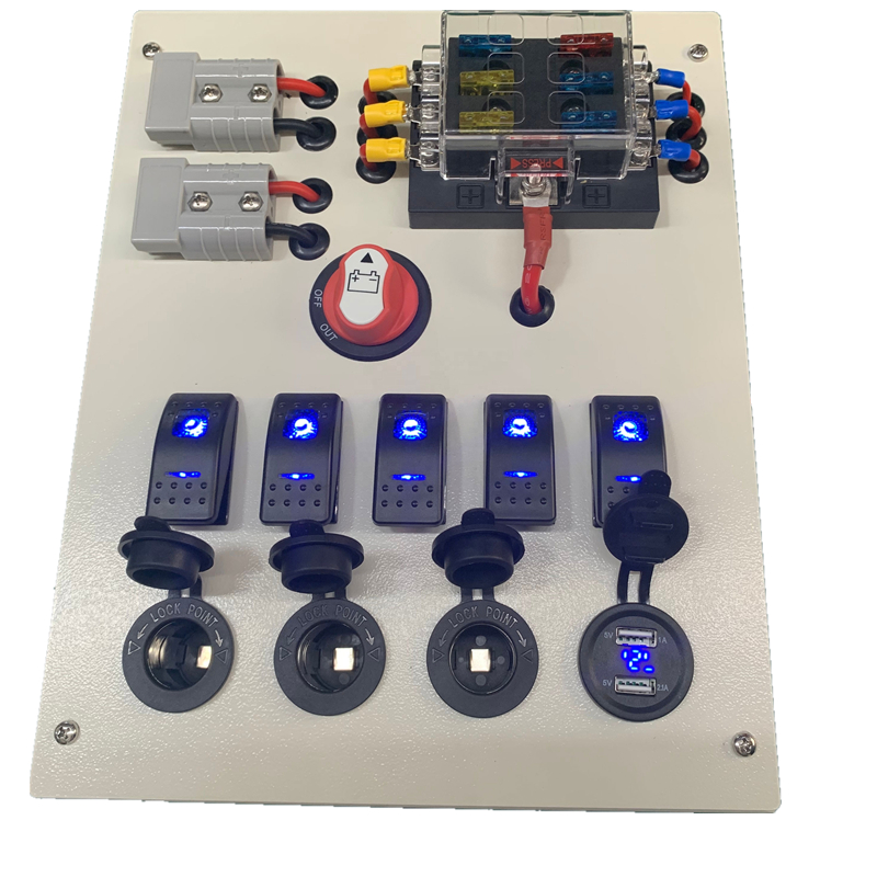 Outdoor Power Block - Rv marinho personalizado pegar acampamento ao