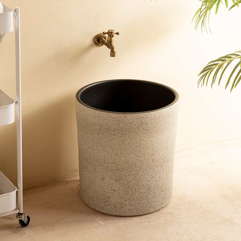 Outdoor Power Mop - Pia de Jardim Externa para Lavar