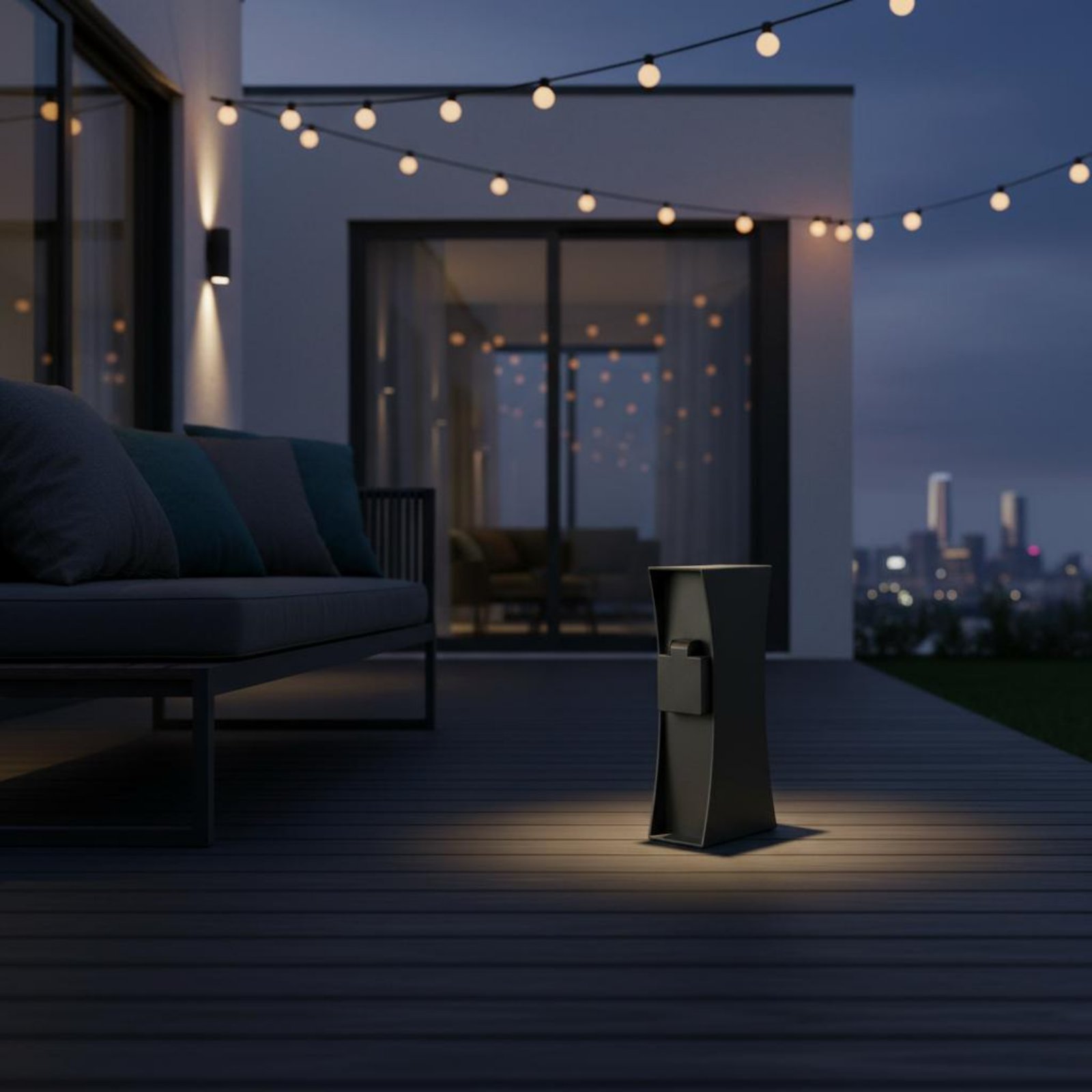 Outdoor Power Pedestal - Tomada de Energia Externa para Poste: