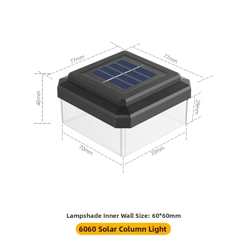 Outdoor Power Post - Luz de Poste Solar LED à