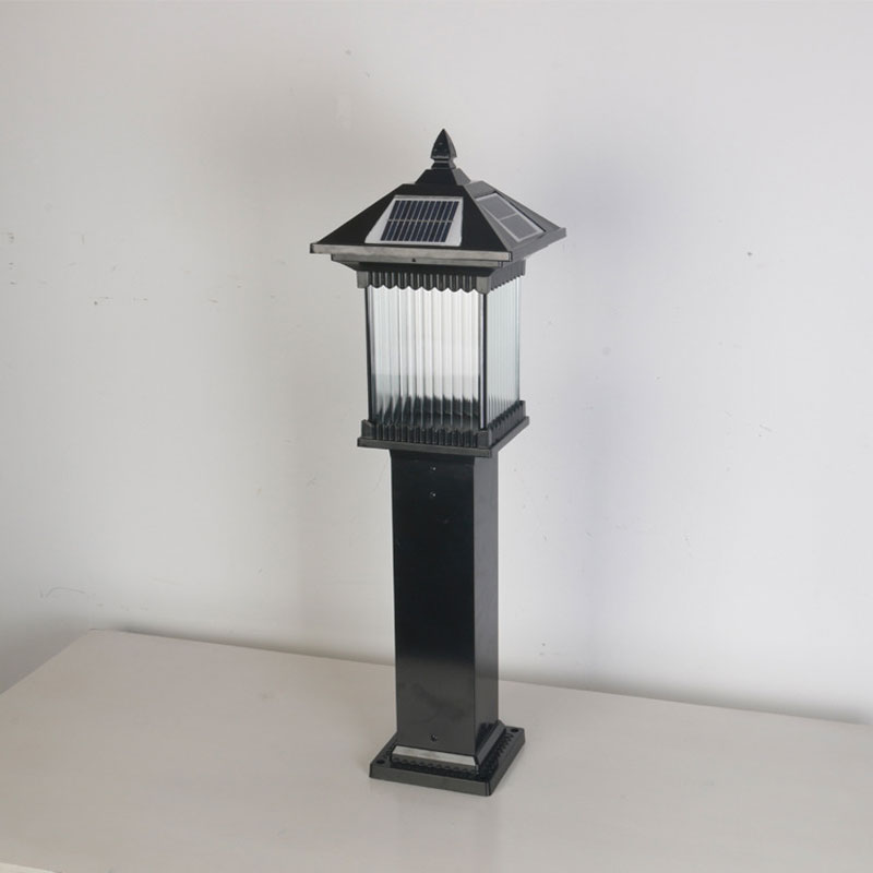 Outdoor Power Block - Moderno movido a energia solar luz