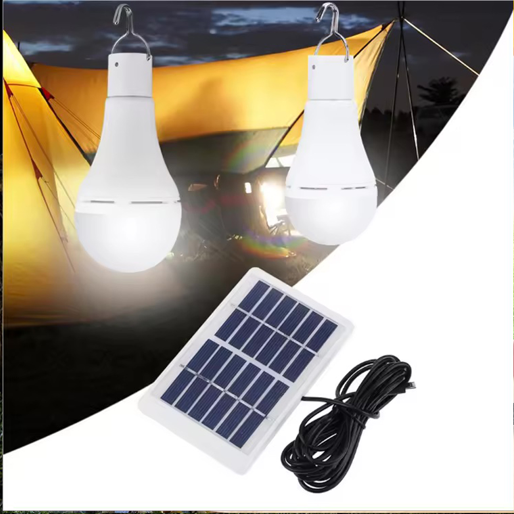 Outdoor Power House - Luz solar carregada por usb, luz