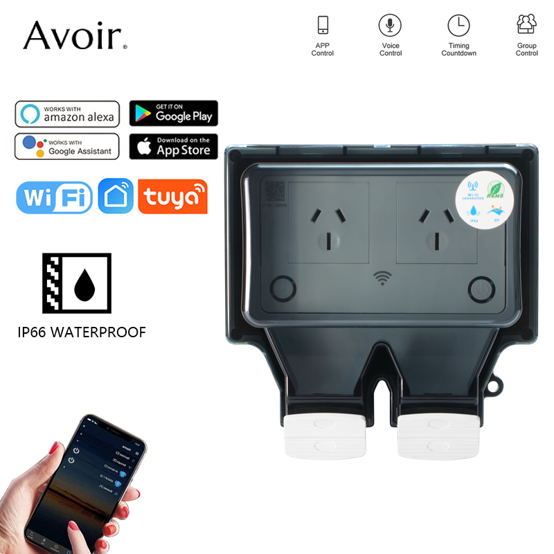 Outdoor Power Equipment Brands - Avoir Tuya Wifi Tomada Elétrica Impermeável