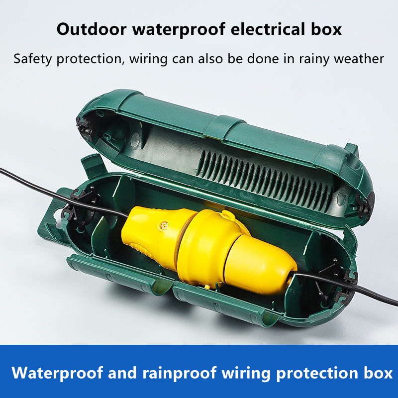 Outdoor Power Point Cover - Capa de segurança para cabo de