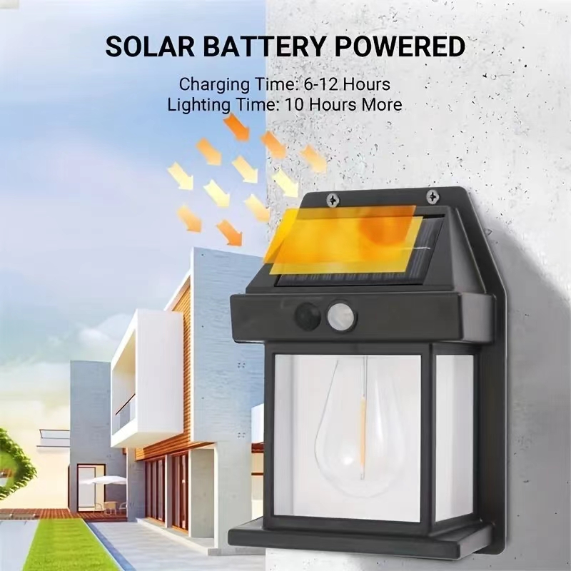 Outdoor Power House - Luz de Parede LED Solar à