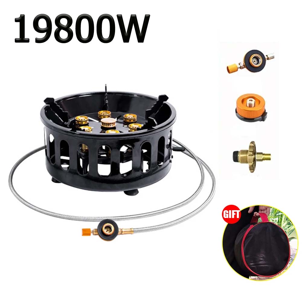 Outdoor Power Equipment Brands - Fogão de acampamento de 7 núcleos,