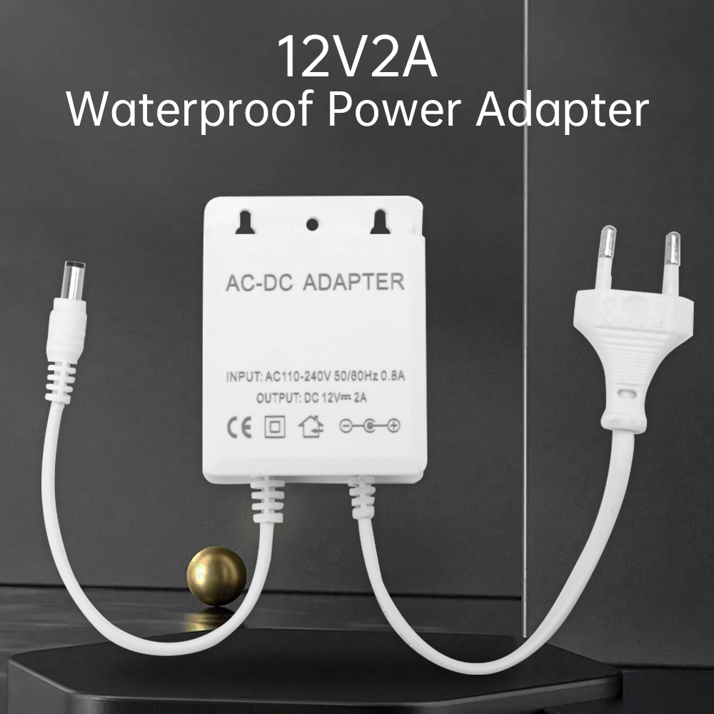 Adaptador de tomada ue dc12v 2 - Outdoor Power Wire avaliação e preço