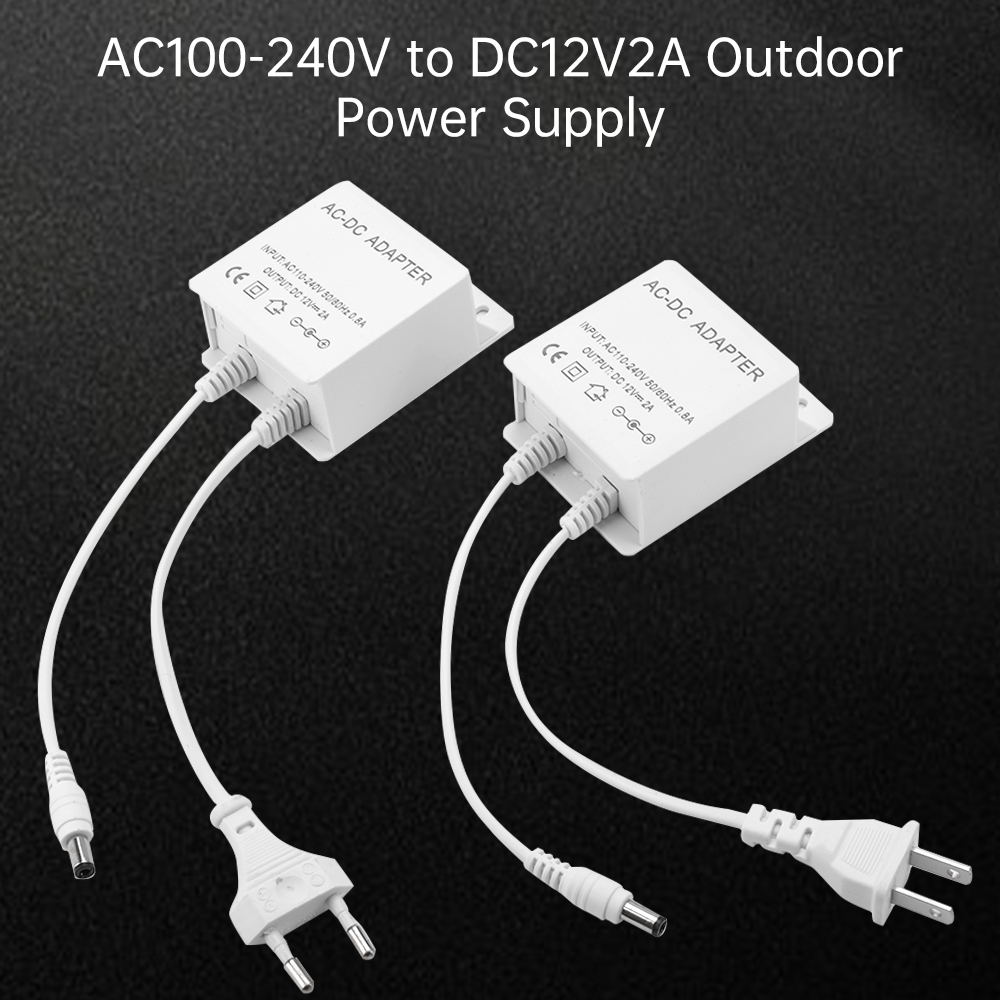 Adaptador de tomada ue dc12v 2 - Outdoor Power Wire avaliação e preço