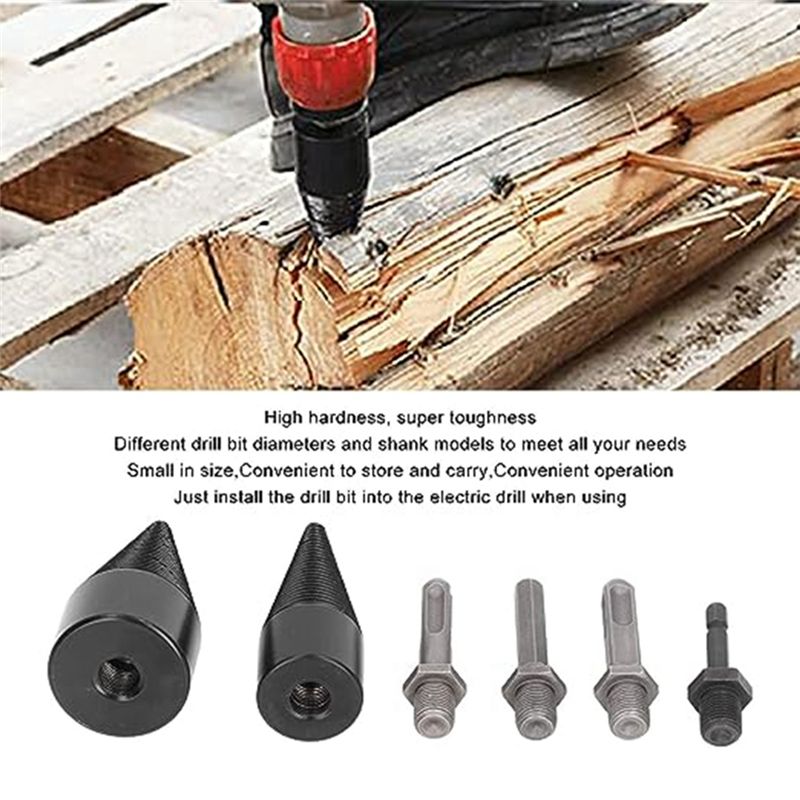 Conjunto de 6 Brocas para Rach - Log Splitter Electric avaliação e preço