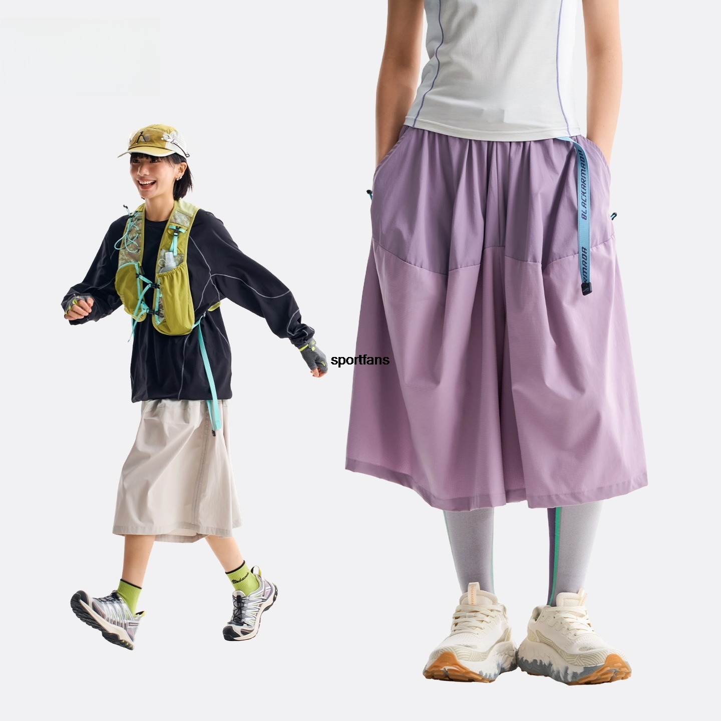 Saia Longa Cargo Feminina para - Outdoor Power Block avaliação e preço