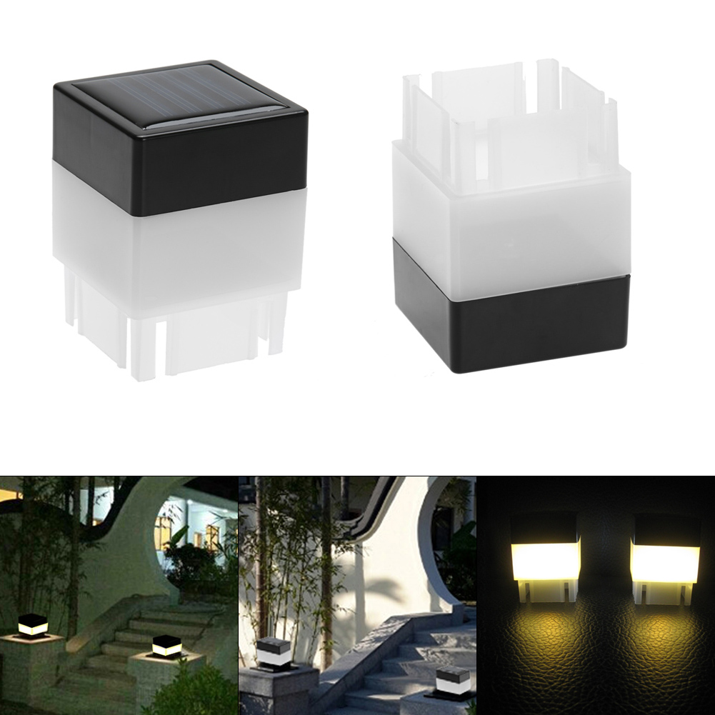LED Solar Powered coluna cabeç - Outdoor Power Post avaliação e preço