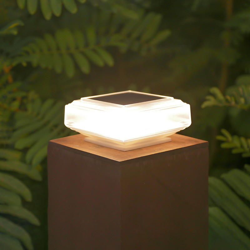 Luzes Solares Modernas Transpa - Outdoor Power Post avaliação e preço