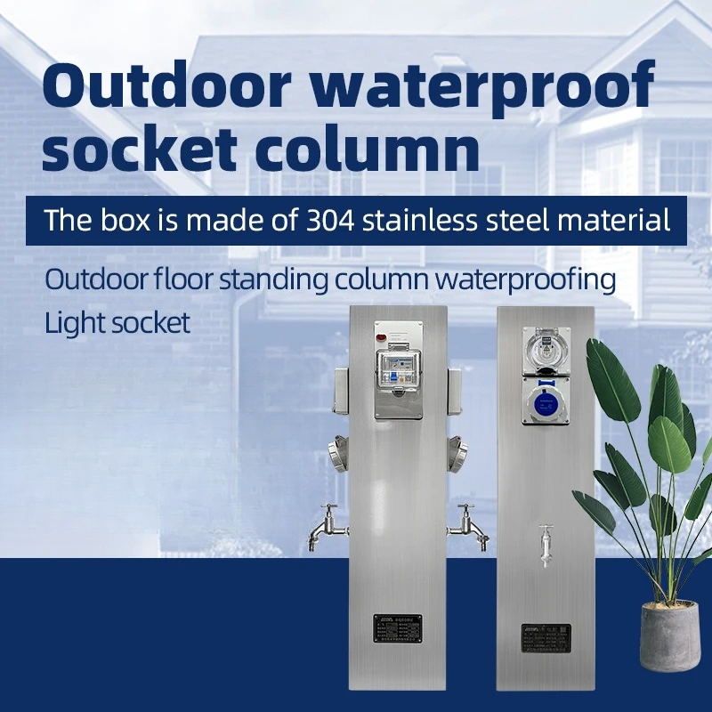 Coluna de Energia para Exterio - Outdoor Power Pedestal avaliação e preço