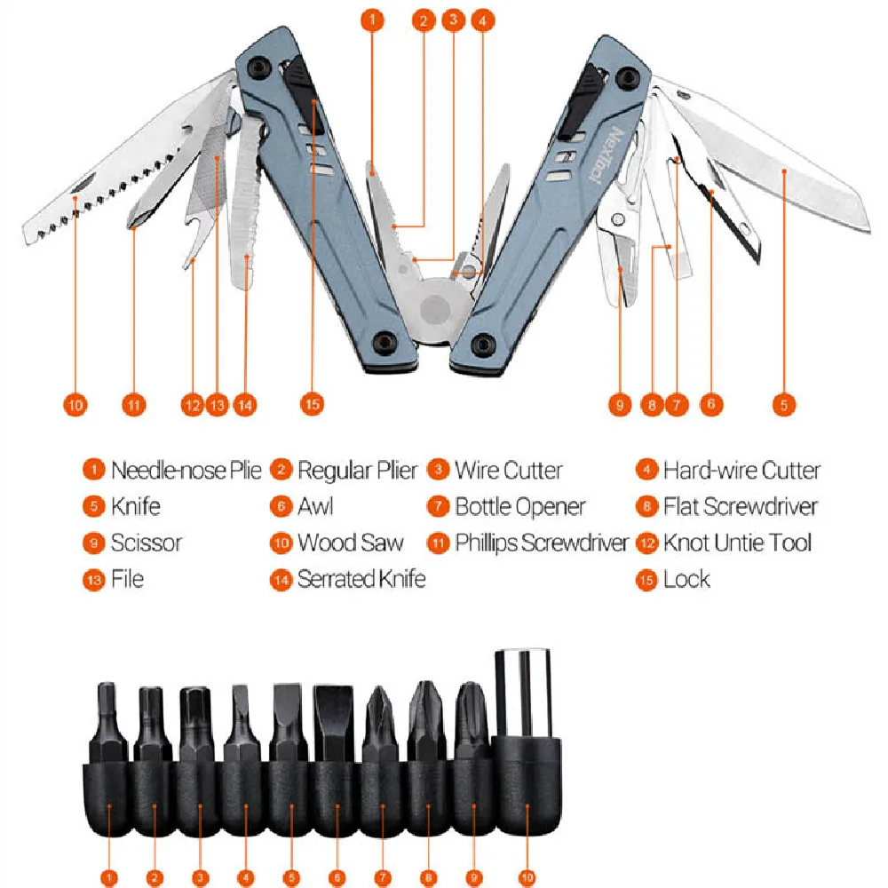 Nextool marinheiro pro 14 em 1 - Outdoor Power Board avaliação e preço