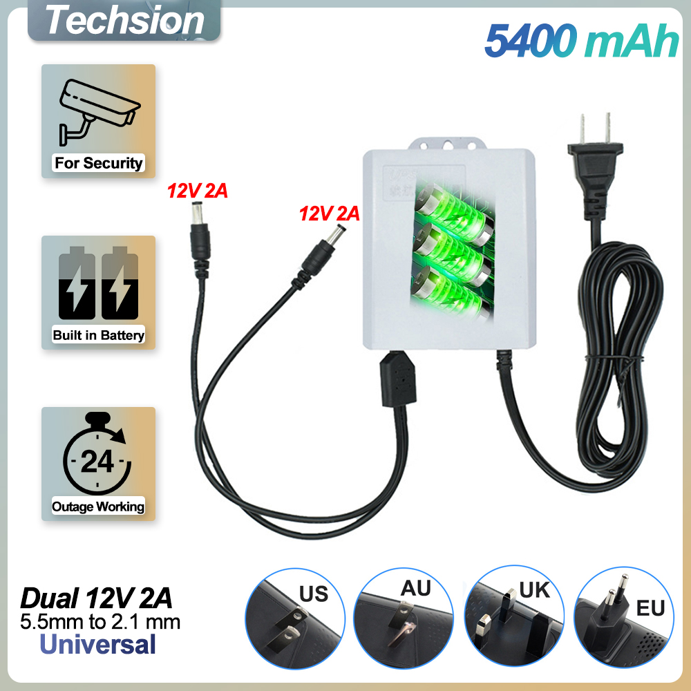 Saída dupla de 12V 2A para ext - Ups Power Supply Outdoor avaliação e preço