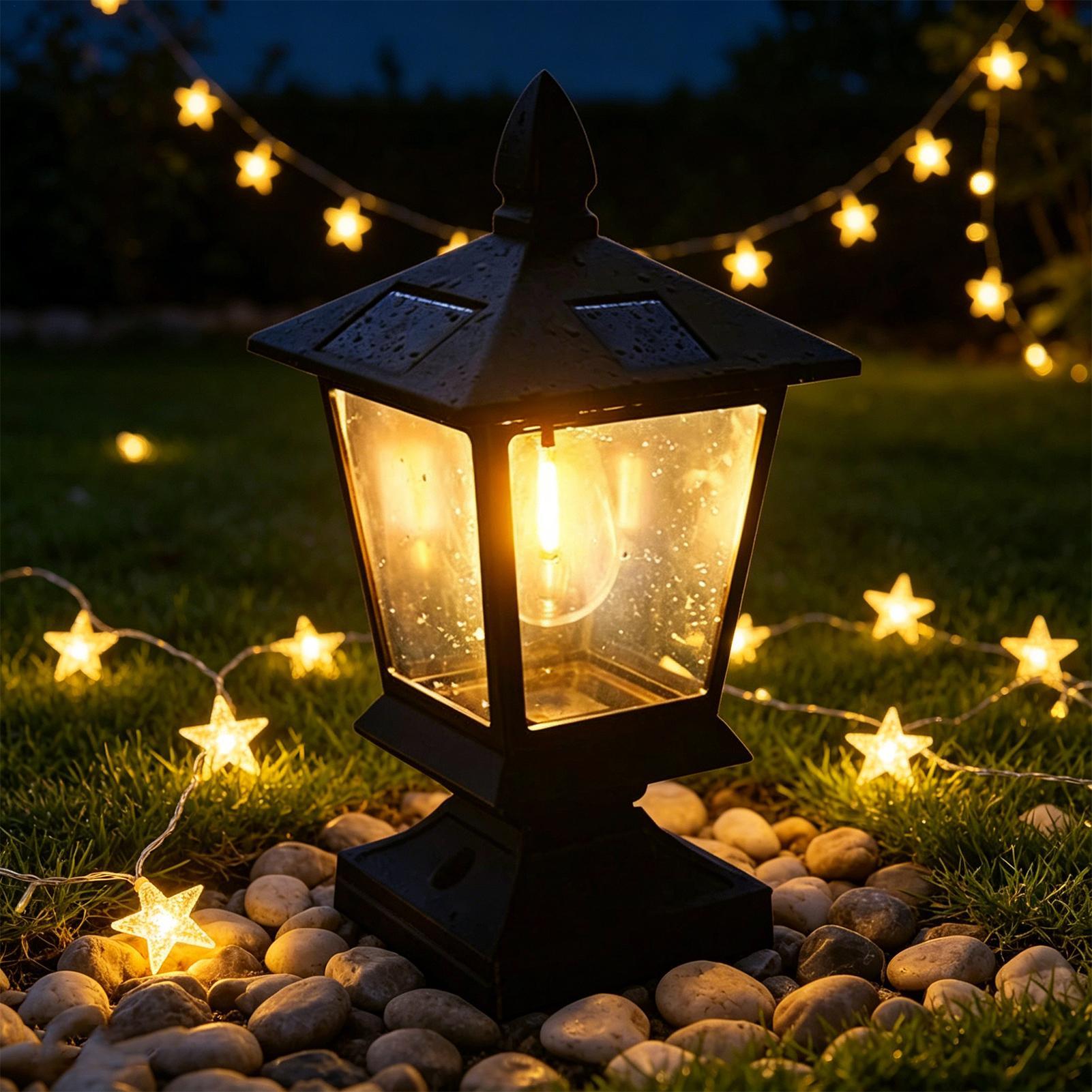 Luzes de Jardim Solares à Prov - Outdoor Power Post avaliação e preço