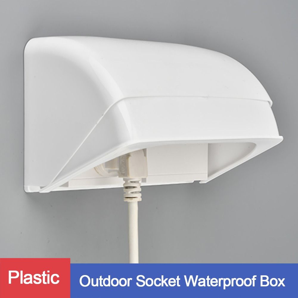 1 pçs tomada ao ar livre caixa - Outdoor Power Point Cover avaliação e preço