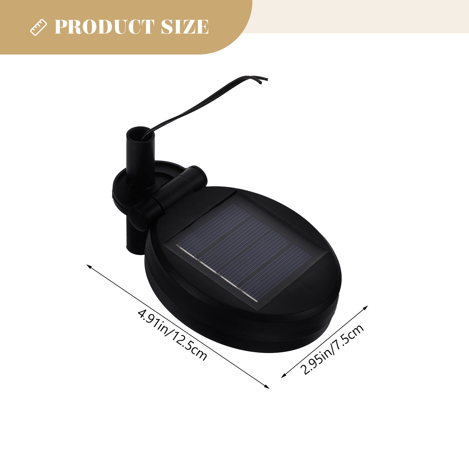2 Peças de Painel Solar Mini p - Outdoor Power Board avaliação e preço