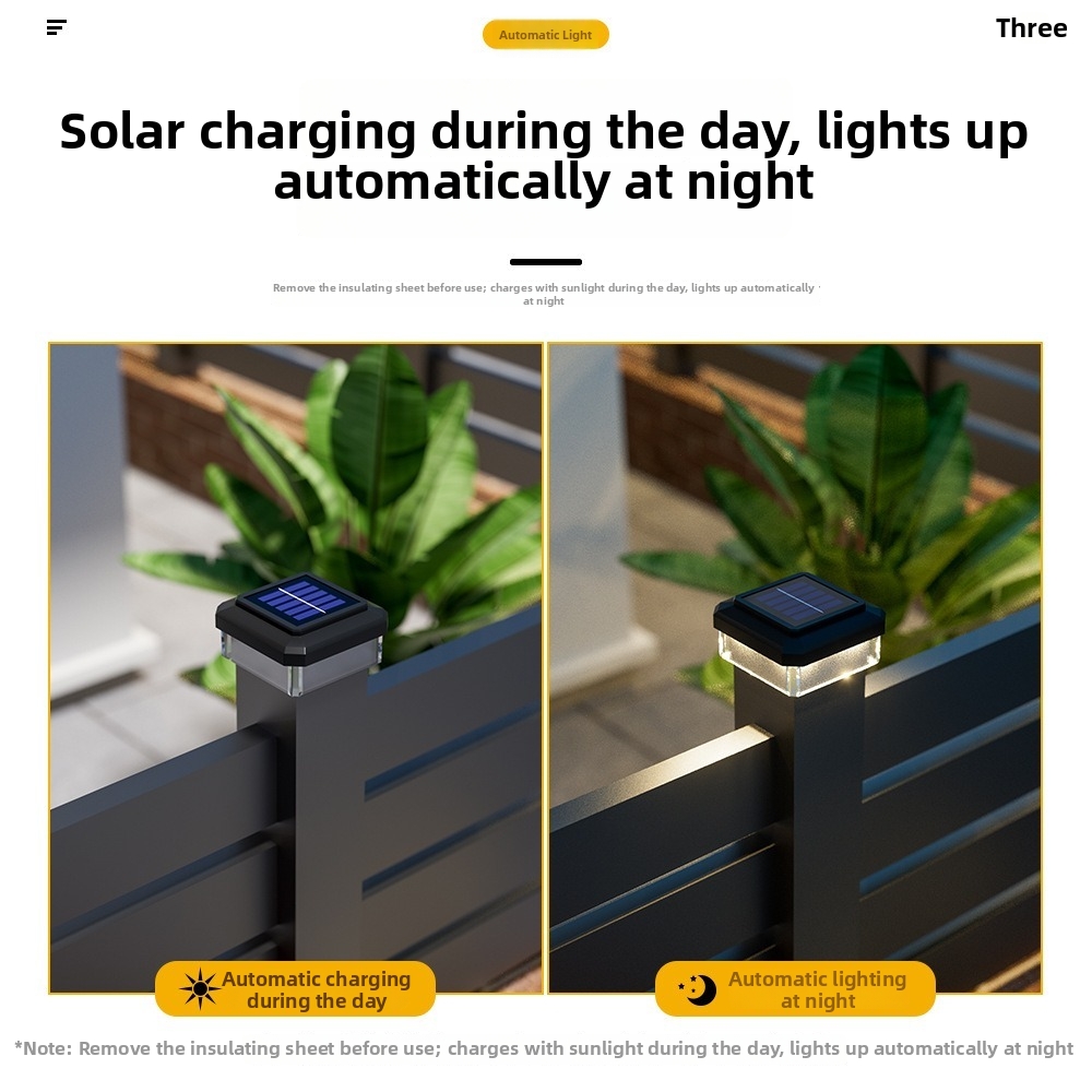 Luz de Poste Solar LED à Prova - Outdoor Power Post avaliação e preço