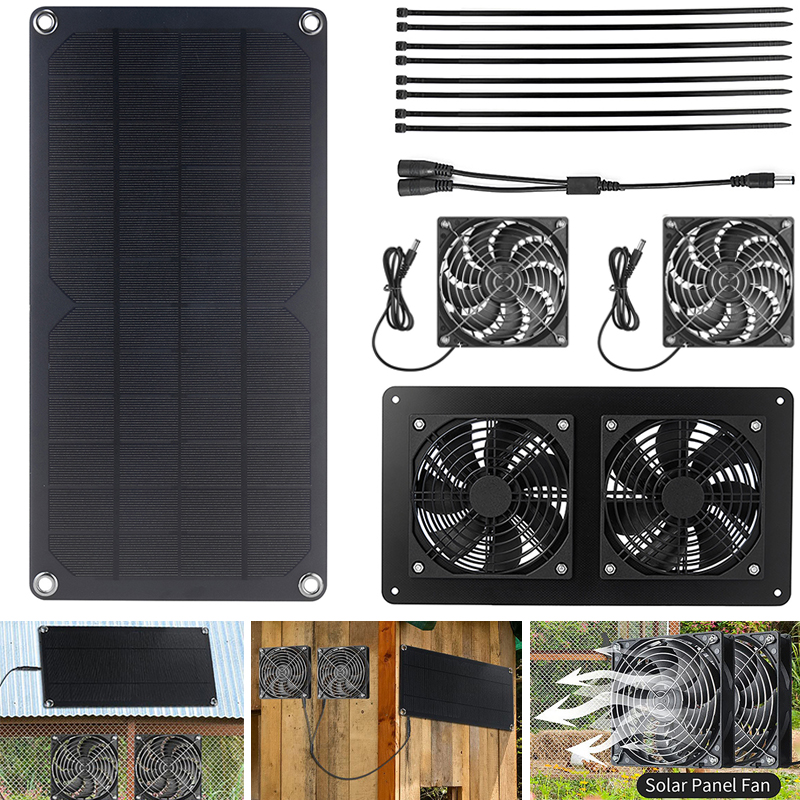 Painel Solar Exhaust Fan, Extr - Outdoor Power House avaliação e preço
