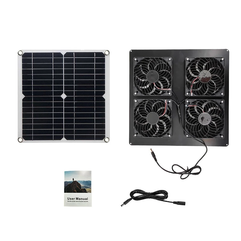 Painel Solar Exhaust Fan, Extr - Outdoor Power House avaliação e preço