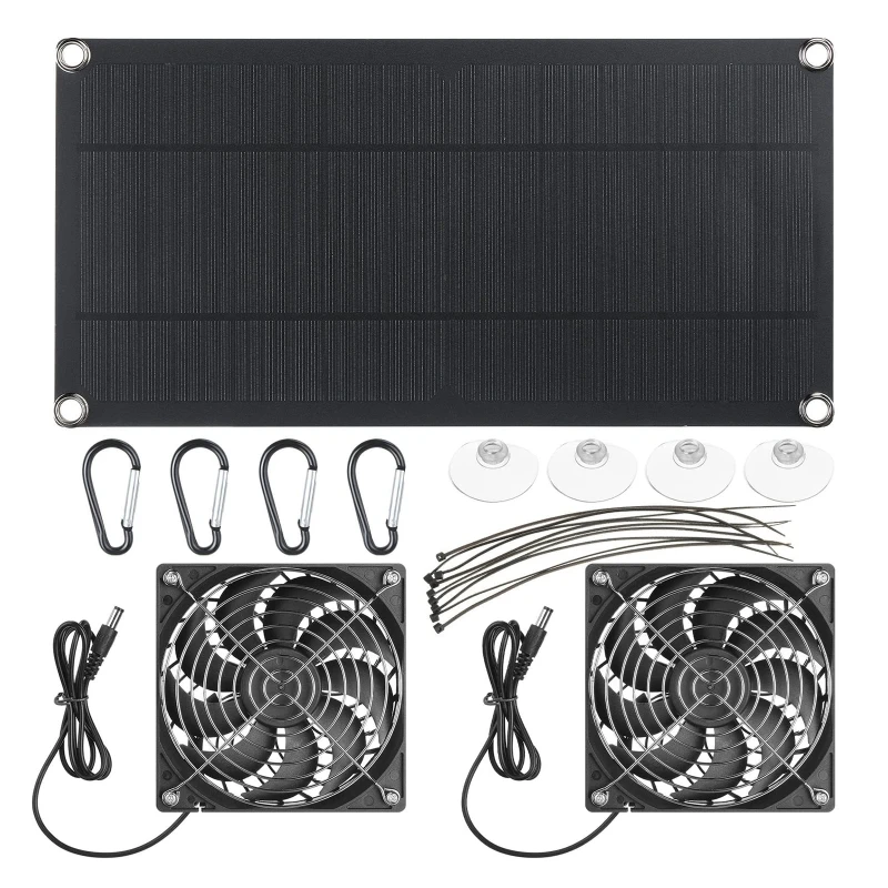 Painel Solar Exhaust Fan, Extr - Outdoor Power House avaliação e preço