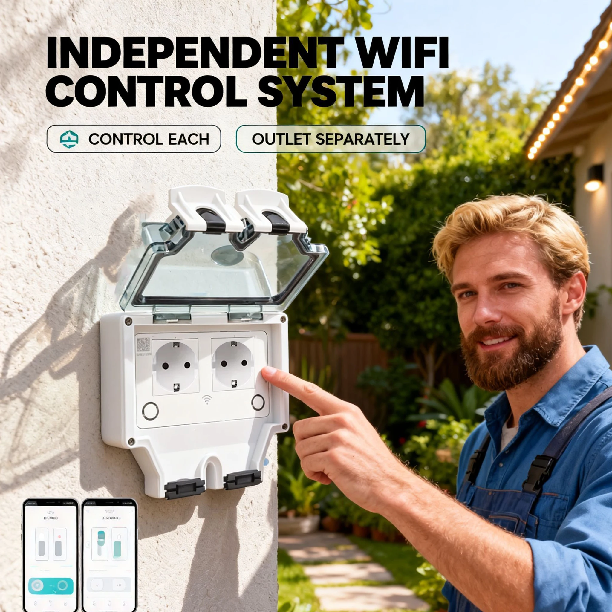 Tuya tomada de parede elétrica - Outdoor Power Equipment Brands avaliação e preço