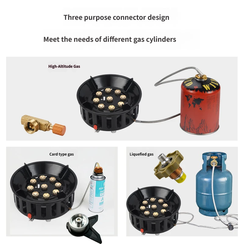 Fogão de Camping Portátil de 2 - Outdoor Power Equipment Brands avaliação e preço