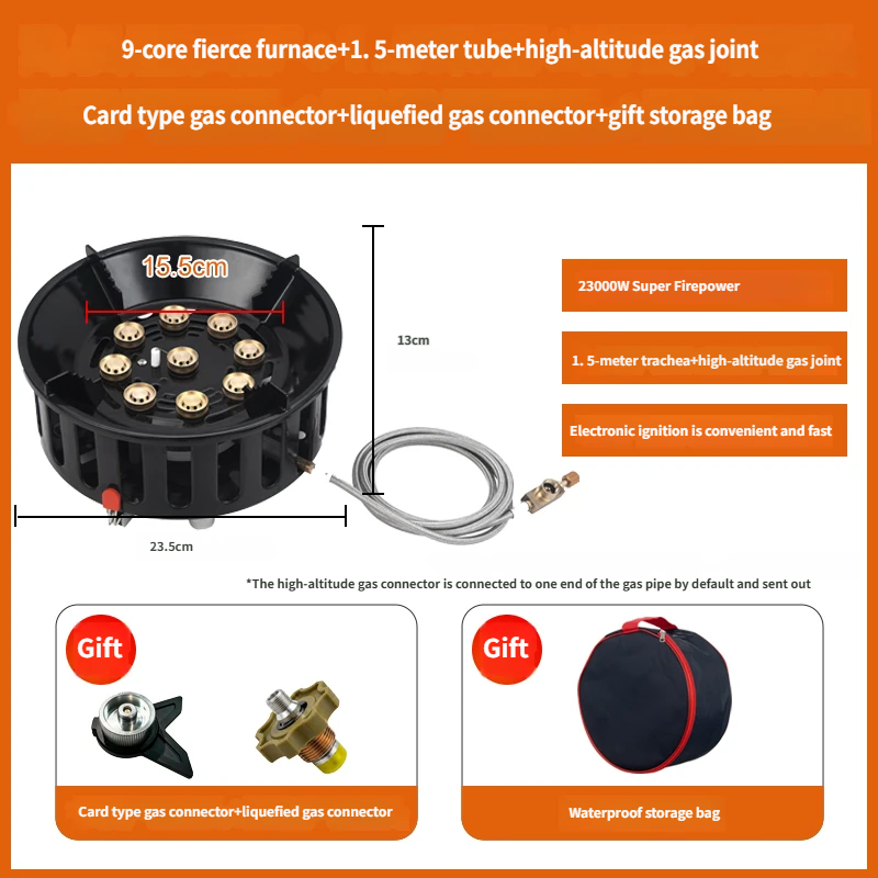 Fogão de Camping Portátil de 2 - Outdoor Power Equipment Brands avaliação e preço