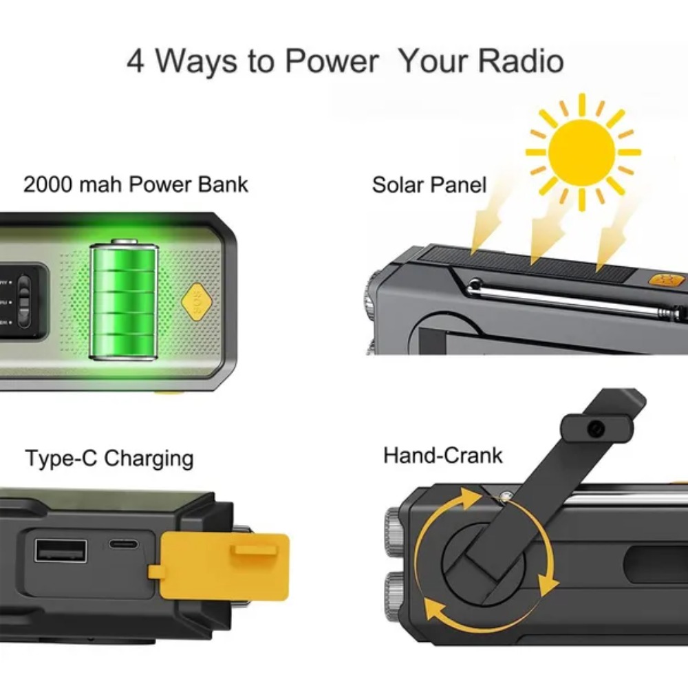 Rádio Meteorológico NOAA de Em - Outdoor Power Equipment Brands avaliação e preço