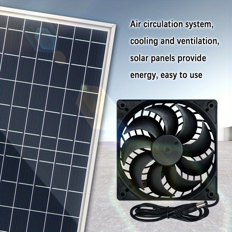 Kit de Ventilação Dupla Solar  - Outdoor Power House avaliação e preço