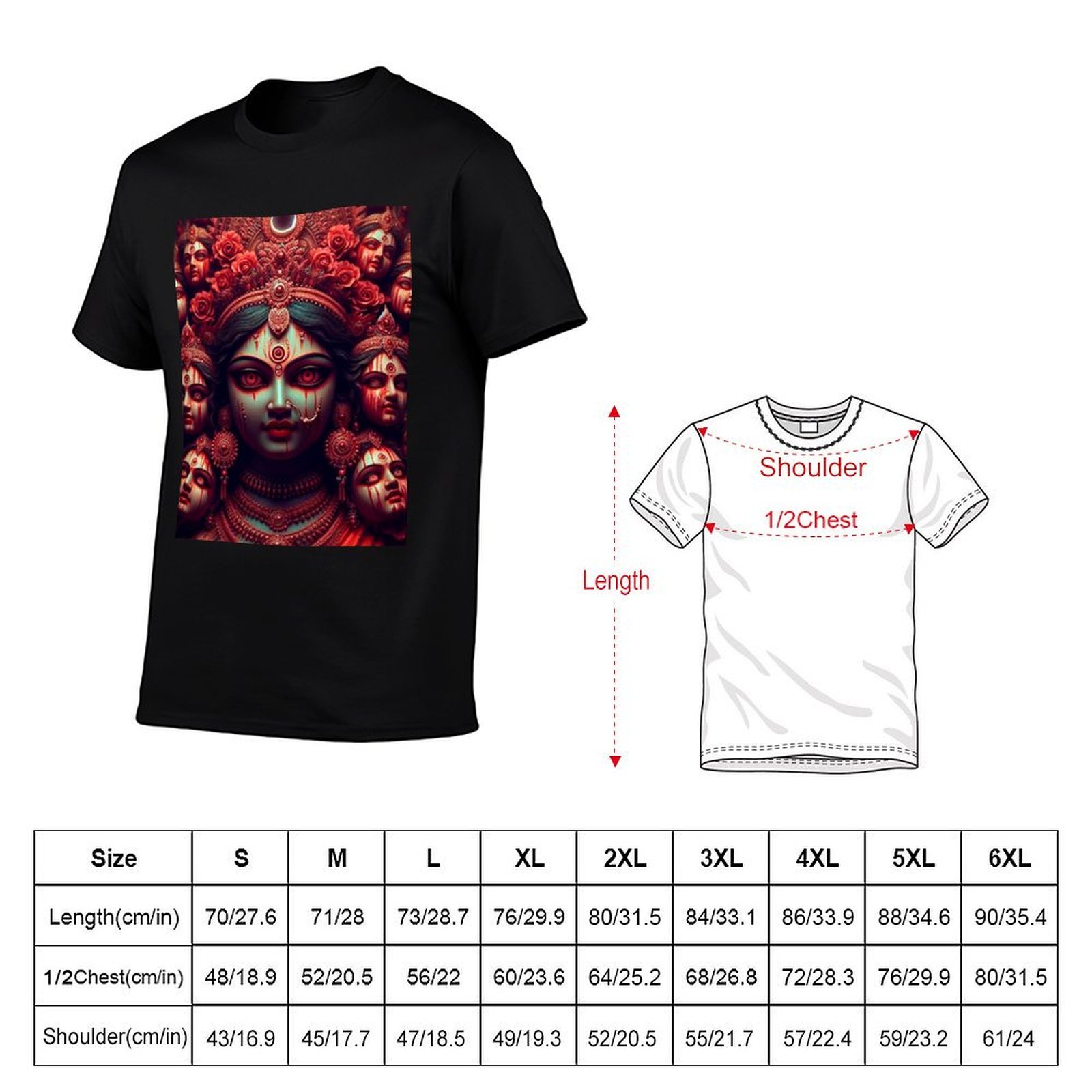 Bhairavi: Camiseta Deusa Verme - Outdoor Power Block avaliação e preço