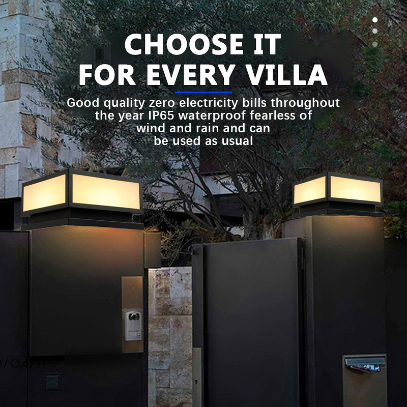 Luz Solar LED para Coluna Exte - Outdoor Power Post avaliação e preço